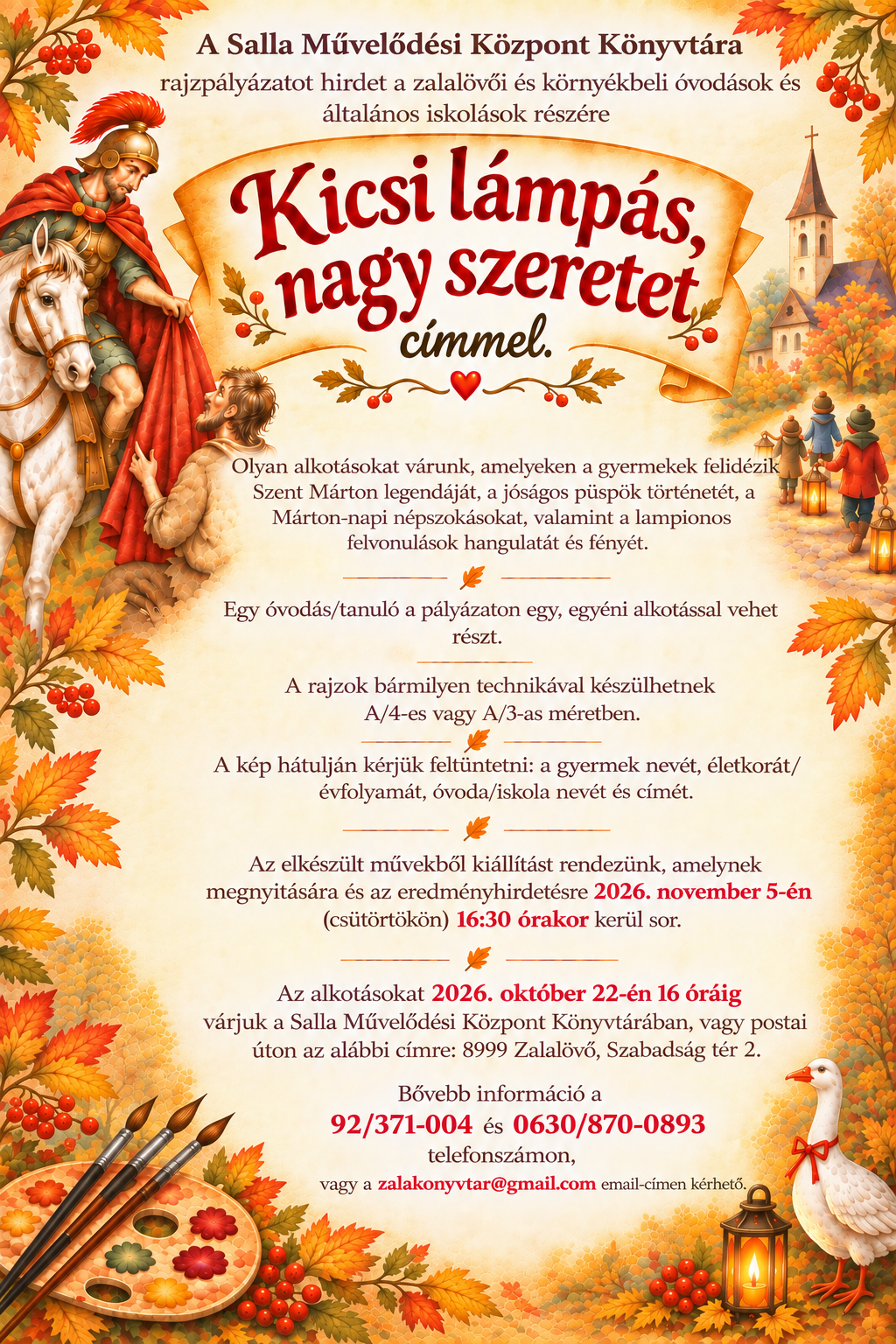 „Kicsi lámpás, nagy szeretet” rajzpályázat